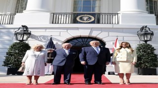 İngiltere Kralı Charles ve eşi Kraliçe Camilla ABDde