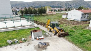 İnönüde alt yapı çalışmaları