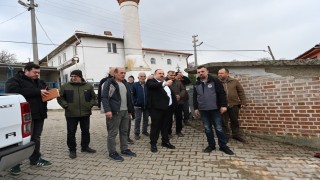 İnönüde mahalle sakinlerinin talepleri yerine getiriliyor
