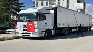 İrandaki savaş mağdurları için Vandan 3 yardım tırı gönderildi