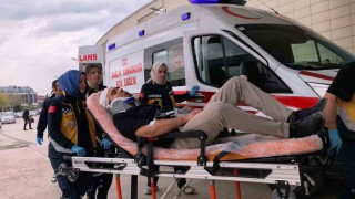 İş yerine sopalarla girip ortalığı savaş alanına çevirdiler: 4 yaralı