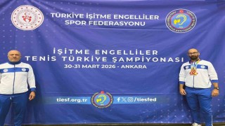 İşitme Engelliler Tenis Turnuvasında Muğlaya 3 madalya
