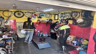İskenderunda motosiklet hırsızlığına yönelik denetim