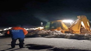 Ispartada karla kaplı yaylada mahsur kalan 2 kişi kurtarıldı
