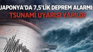 Japonya’da 7,5’lik Deprem Alarmı: Tsunami Uyarısı Yapıldı