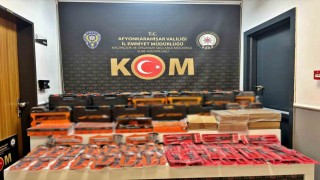 Kaçak hırdavat malzemeleri ele geçirildi
