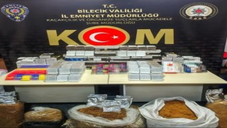 Kaçak tütün ve sigara operasyonunda 1 şüpheli yakalandı