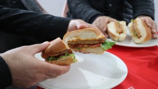 Kadın üreticiler, istiridye mantarından turşu ve köfte yaptı