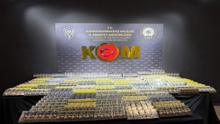 Kahramanmaraşta kaçak telefon ve sigara operasyonu