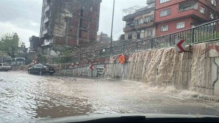 Kahramanmaraşta sağanak etkili oldu