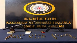 Kahramanmaraşta silah ve uyuşturucu operasyonu