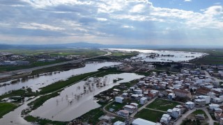 Karacabey Ovası sular altında kaldı