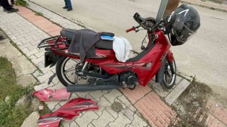 Karamanda motosiklet kazası: 1 yaralı