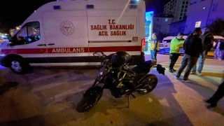 Karamanda motosiklet kazası: 2 yaralı