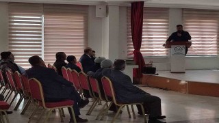 Karapınarda hacı adaylarına sağlık semineri