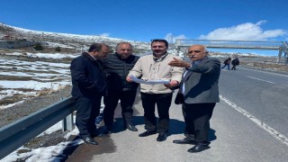 Karayolları Çıldırda bağlantı yolları için çalışma başlattı