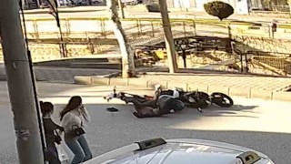 Kastamonuda motosiklet ile scooter çarpıştı: 9 yaşındaki çocuk ağır yaralandı