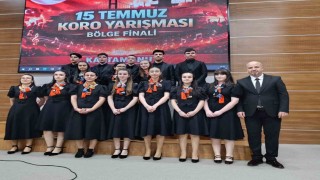 Kastamonulu öğrenciler koro yarışmasının bölge finalinde 1inci oldu