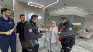 Kavga ihbarına gelen polisler sürprizle karşılaştı