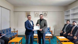 Kaymakam Çamkerten din görevlileriyle bir araya geldi