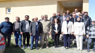 Kaymakam Dumandan Gökçe köyüne ziyaret