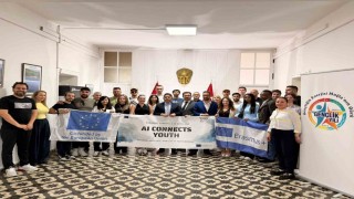 Kaymakam Kaya, gençlik projesi heyetini ağırladı