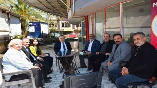 Kaymakam Odabaştan roman derneklerine ziyaret