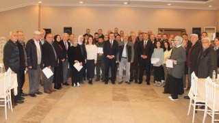 Kaynaşlıda üreticilere sertifikaları törenle verildi
