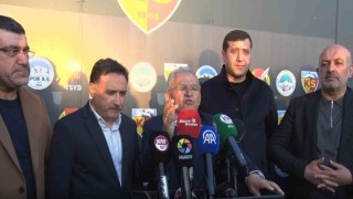 Kayseri protokolünde galibiyet sevinci