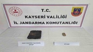 Kayseride tarihi eser operasyonu