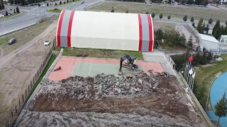 Kayseriye yeni kapalı tenis kortları yapılıyor