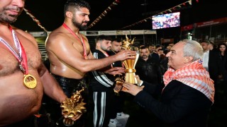 Kepezin başpehlivanı Enes Doğan