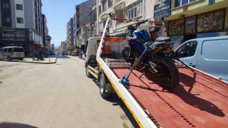 Keşanda plakasız triportör ve motosiklete 92 bin TL ceza kesildi