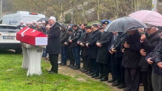 Kıbrıs Gazisi Sabri Aslan son yolculuğuna uğurlandı