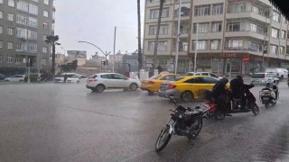 Kiliste kuvvetli yağış  etkili oldu