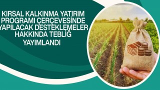 Kırsal kalkınma yatırımlarına yüzde 70e varan hibe desteği