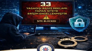 Kırşehirde 33 internet sitesine erişim engeli