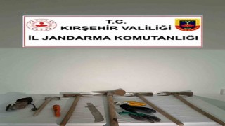 Kırşehirde kaçak kazıya suçüstü: 2 gözaltı
