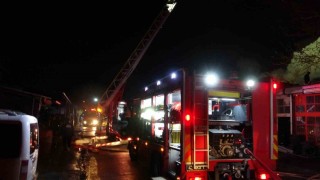 Konyada iş yerinde yangın: 2 yaralı