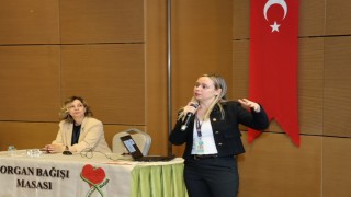 Küçükçekmecede personele organ bağışı eğitimi verildi