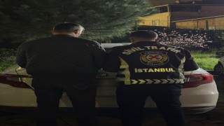 Küçükçekmecede ters yönde giden sürücüye 31 bin lira ceza