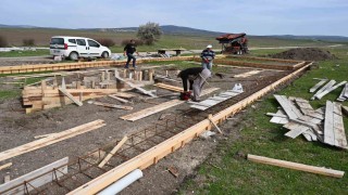 Kümbet Akpınar Mahallesine koyun yıkama yeri yapılıyor