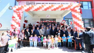 Kuşadasında TOBB Anaokulu açıldı