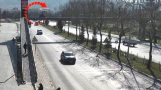 Kütahya İl Emniyet Müdürlüğünden motosiklet sürücülerine yaya üst geçidi uyarısı