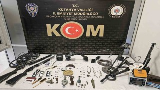 Kütahyada tarihi eser kaçakçılığı operasyonu