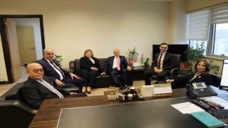 KUTSO Heyeti, Tarım Havzaları Daire Başkanı Dr. Emre Yeniayı ziyaret etti