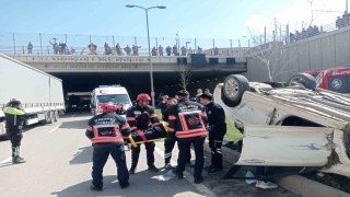 Malatyada altgeçitte kaza: 2 yaralı