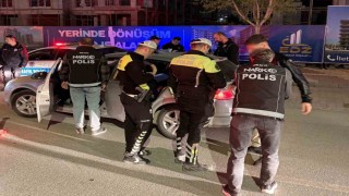 Malatyada polisten sıkı denetim