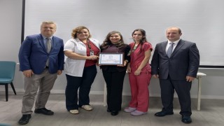 Manisa CBÜ Hastanesine Bebek Dostu Hastane belgesi