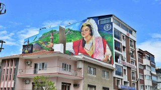 Manisanın sokakları sanatla renkleniyor
